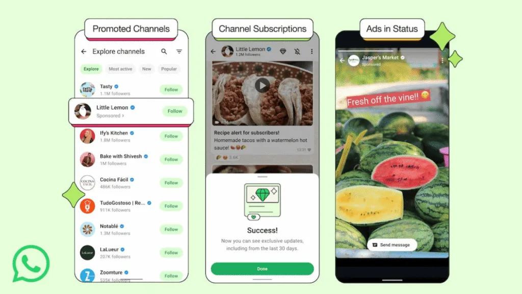 meta mostrará publicidad en whatsapp