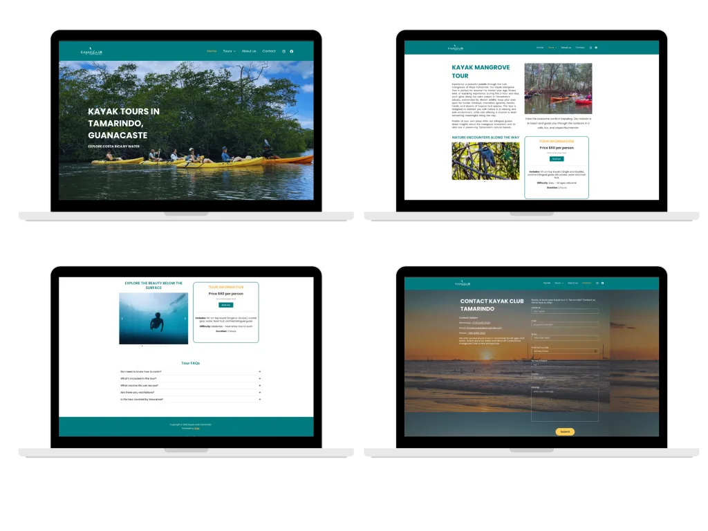 Guanacaste - sitio web creado por digix